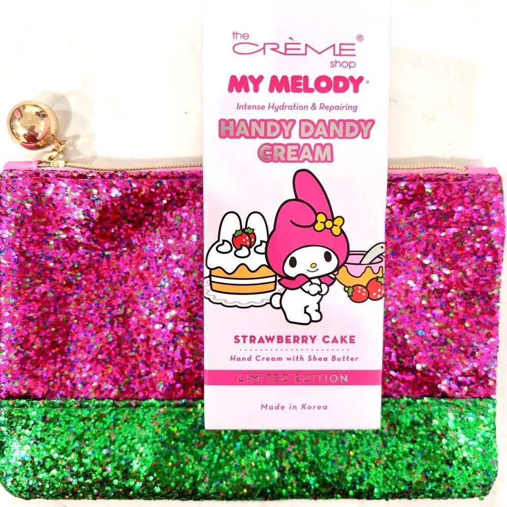 GLAM PACK!! My Melody Handy Dandy Cream - Pink and Green